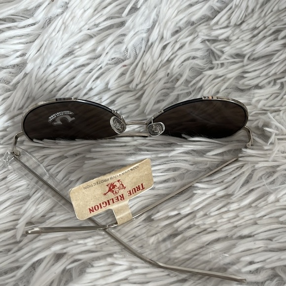 TRUE RELIGION Unisex Aviator sunglasses TRU4005SJ560SLV blue main image 4